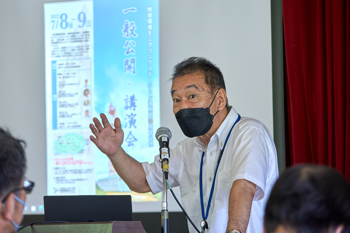 写真3 はじめに、木本理事長が挨拶しました。