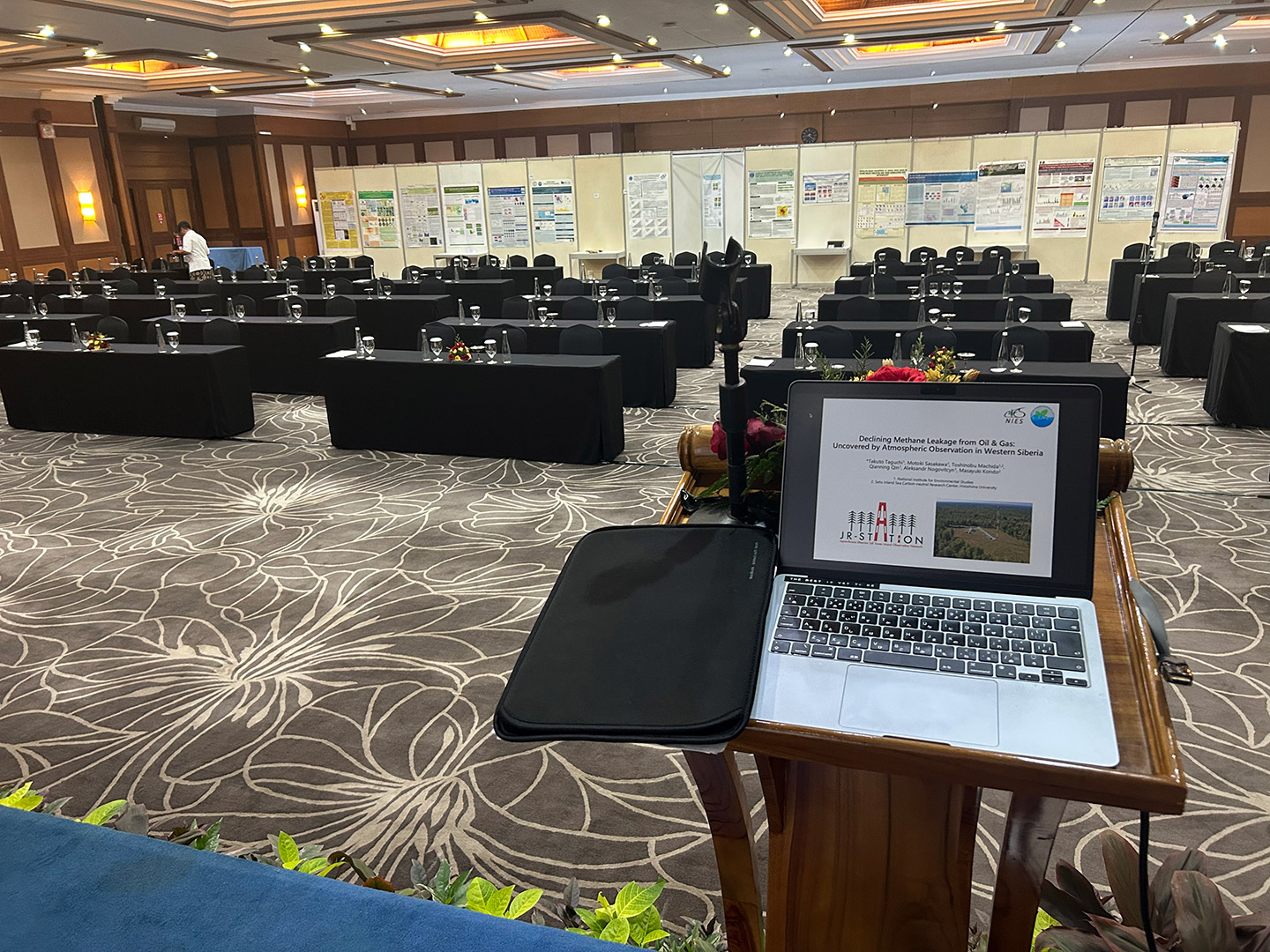 写真3　発表前夜の練習。