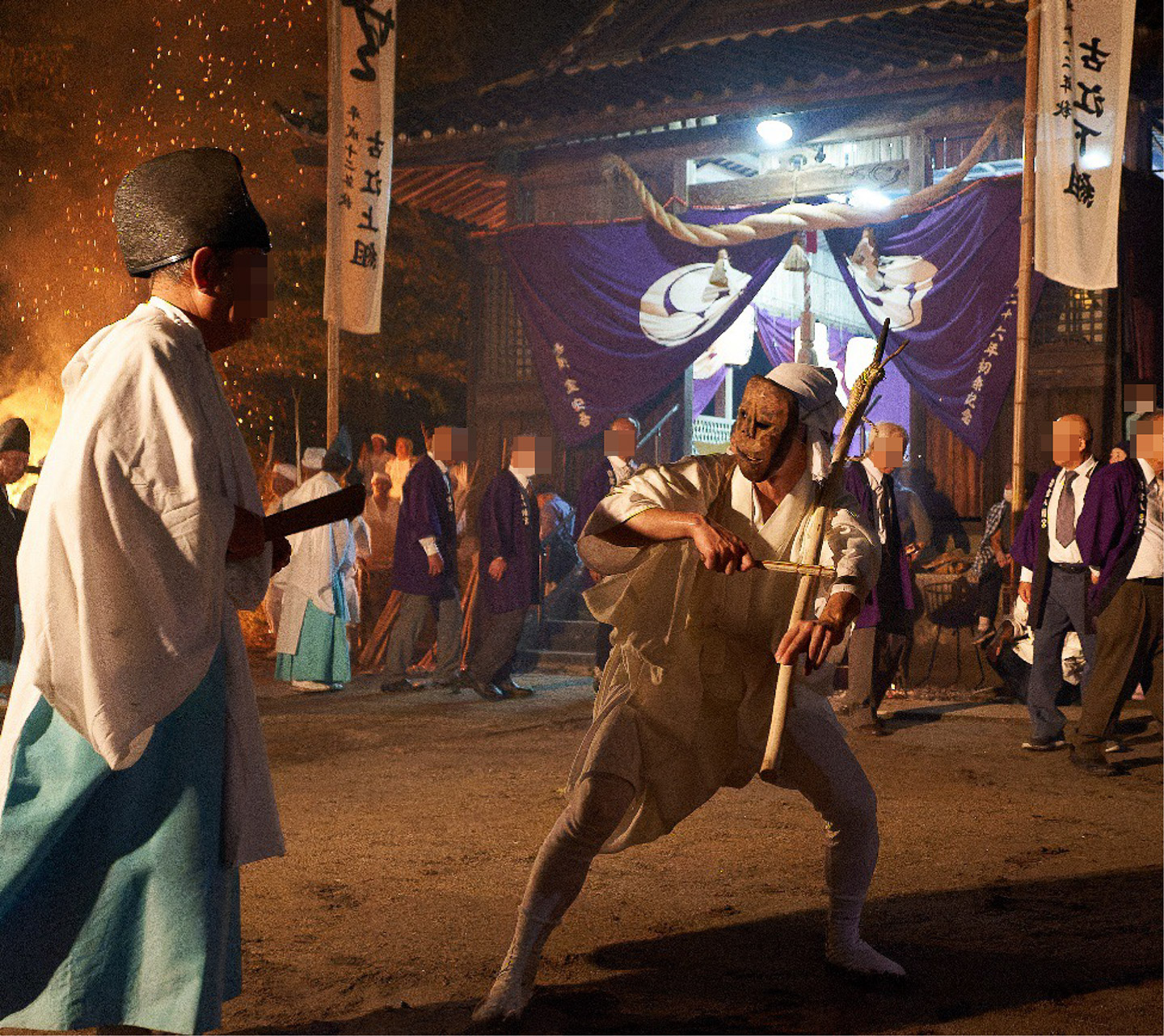 ケベス祭の会場の様子　（国立環境研究所 広報室 成田正司氏 撮影）