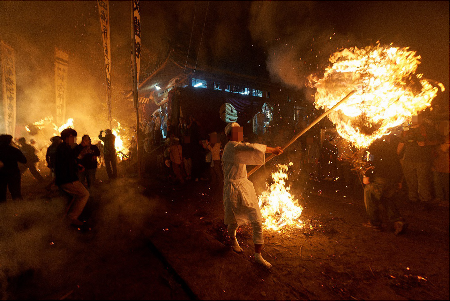 ケベス祭の会場の様子　（国立環境研究所 広報室 成田正司氏 撮影）