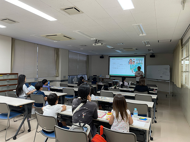 座学も熱心に聞いてくださいました。