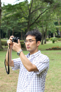 photo. 炭素循環研究室 特別研究員 後藤誠二朗