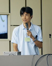 photo. 社会環境システム研究センター 環境都市システム研究室 主任研究員 松橋啓介さん
