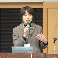 photo. 亀山康子持続可能社会システム研究室長