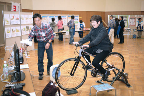 photo. 自転車発電