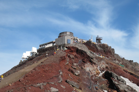 photo. 富士山測候所