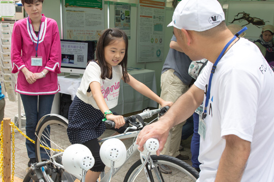 photo. 自転車発電