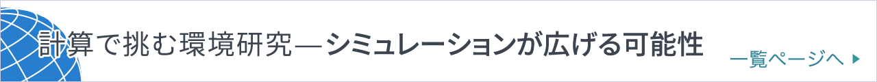 【連載】計算で挑む環境研究—シミュレーションが広げる可能性 一覧ページへ