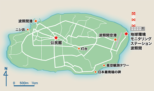 波照間ステーションMAP