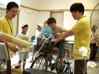 自転車発電